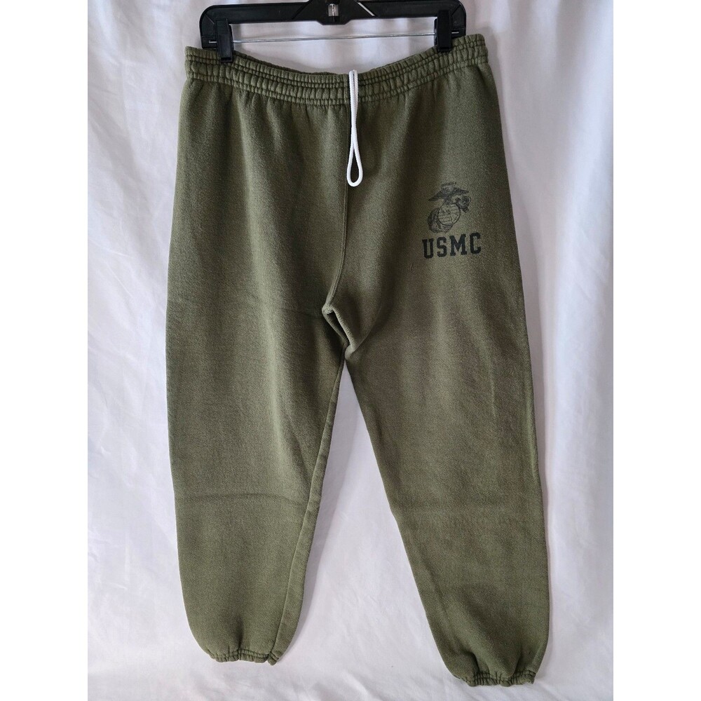 USMC Marine Corps Issue Joggers Sweatpants Medium Vintage 80s SOFFE